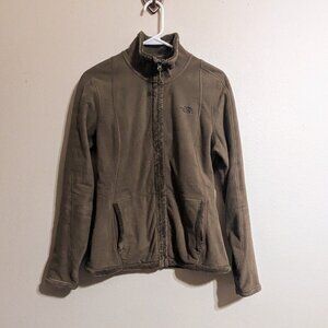 The North Face Fleece Mock Neck Full Zip Jacket Size Medium